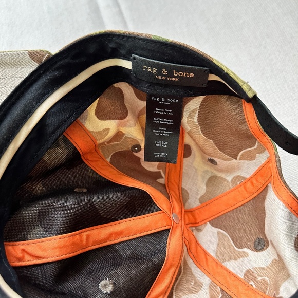 Rag & Bone Men's camouflage Hat - Picture 9 of 9